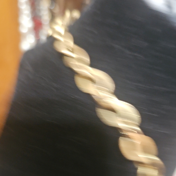 J. Crew Pastel and Gold Floral Necklace - Picture 8 of 8